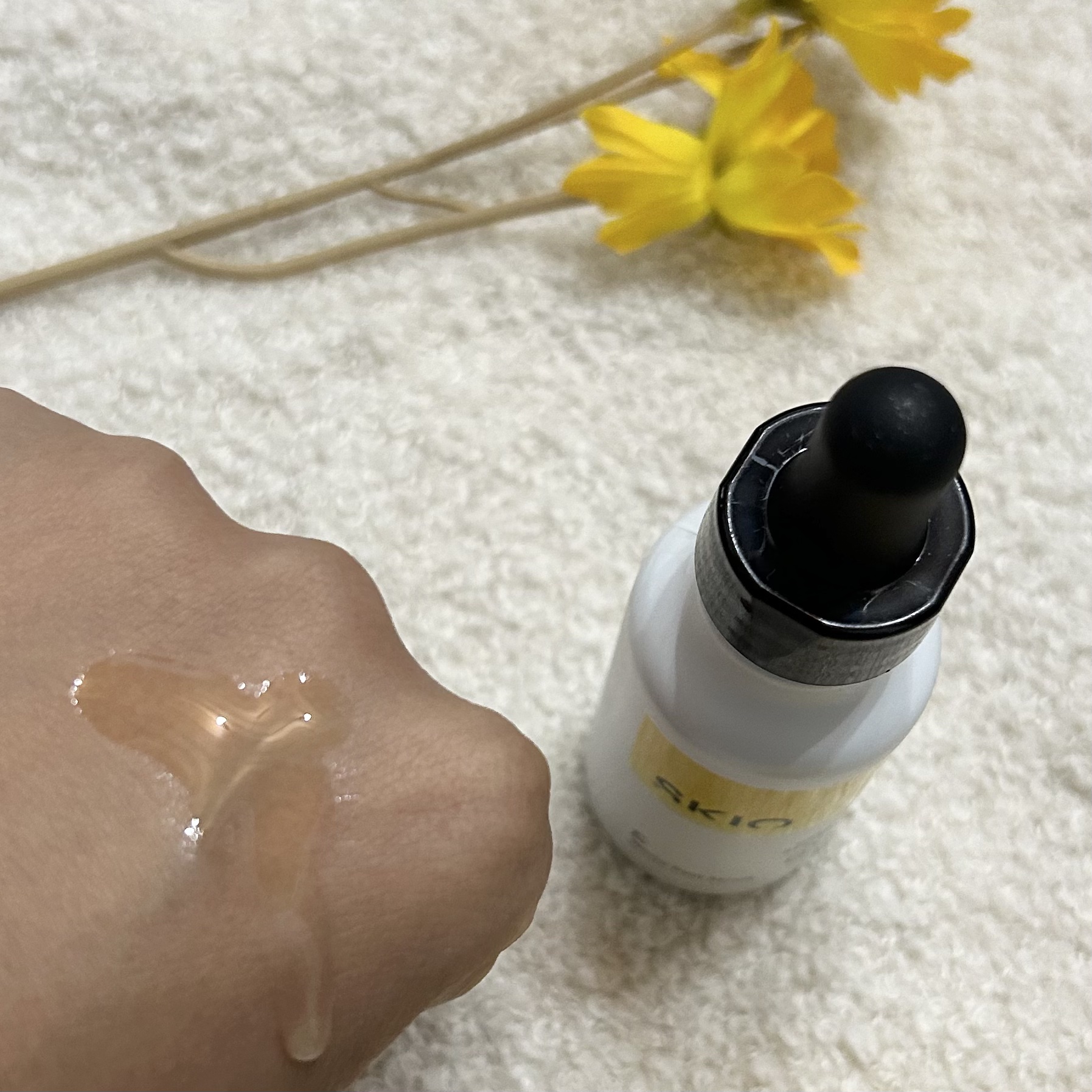 VC ホワイトピールセラム/SKIO/ブースター・導入液を使ったクチコミ（2枚目）