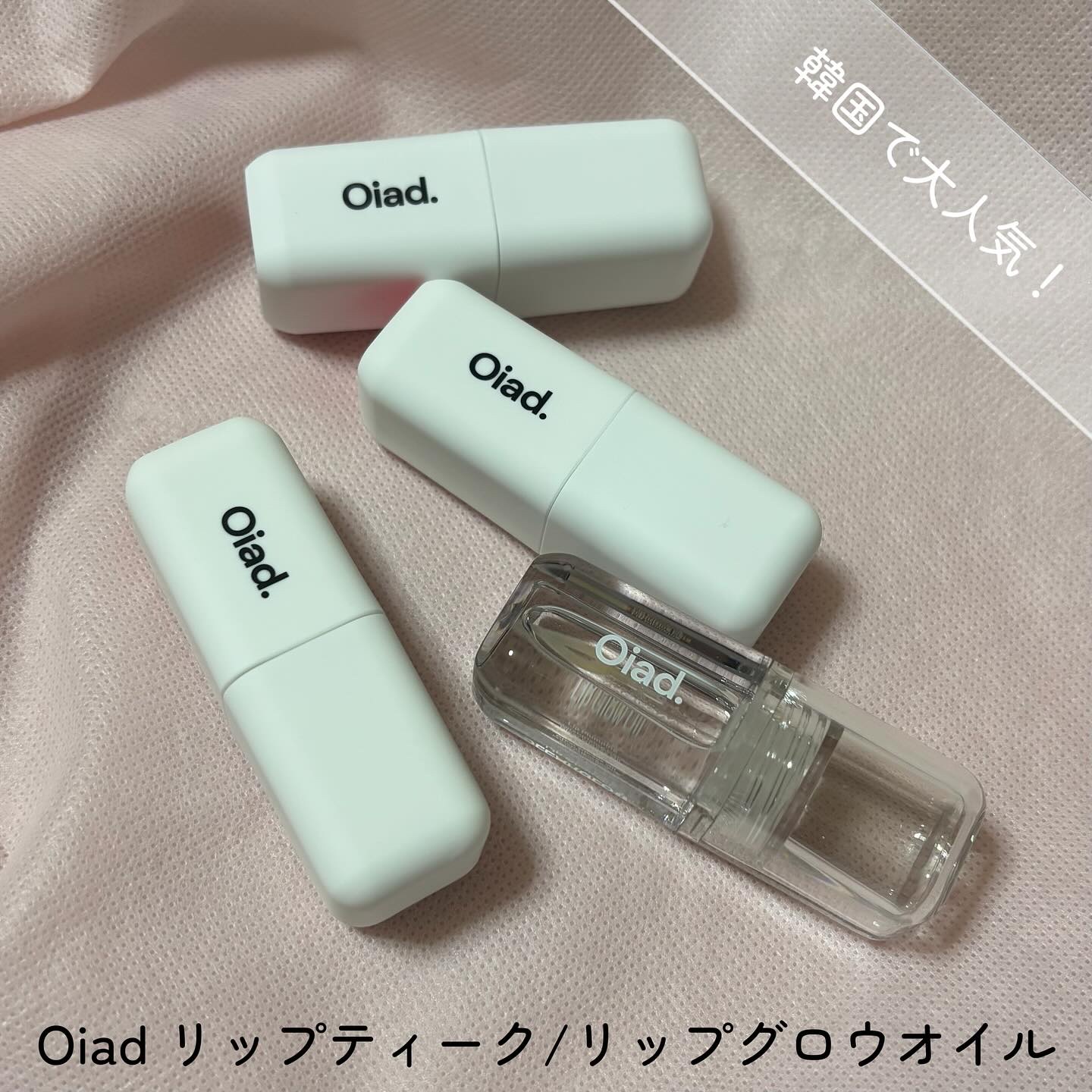 リップティーク/oiad/口紅を使ったクチコミ（1枚目）