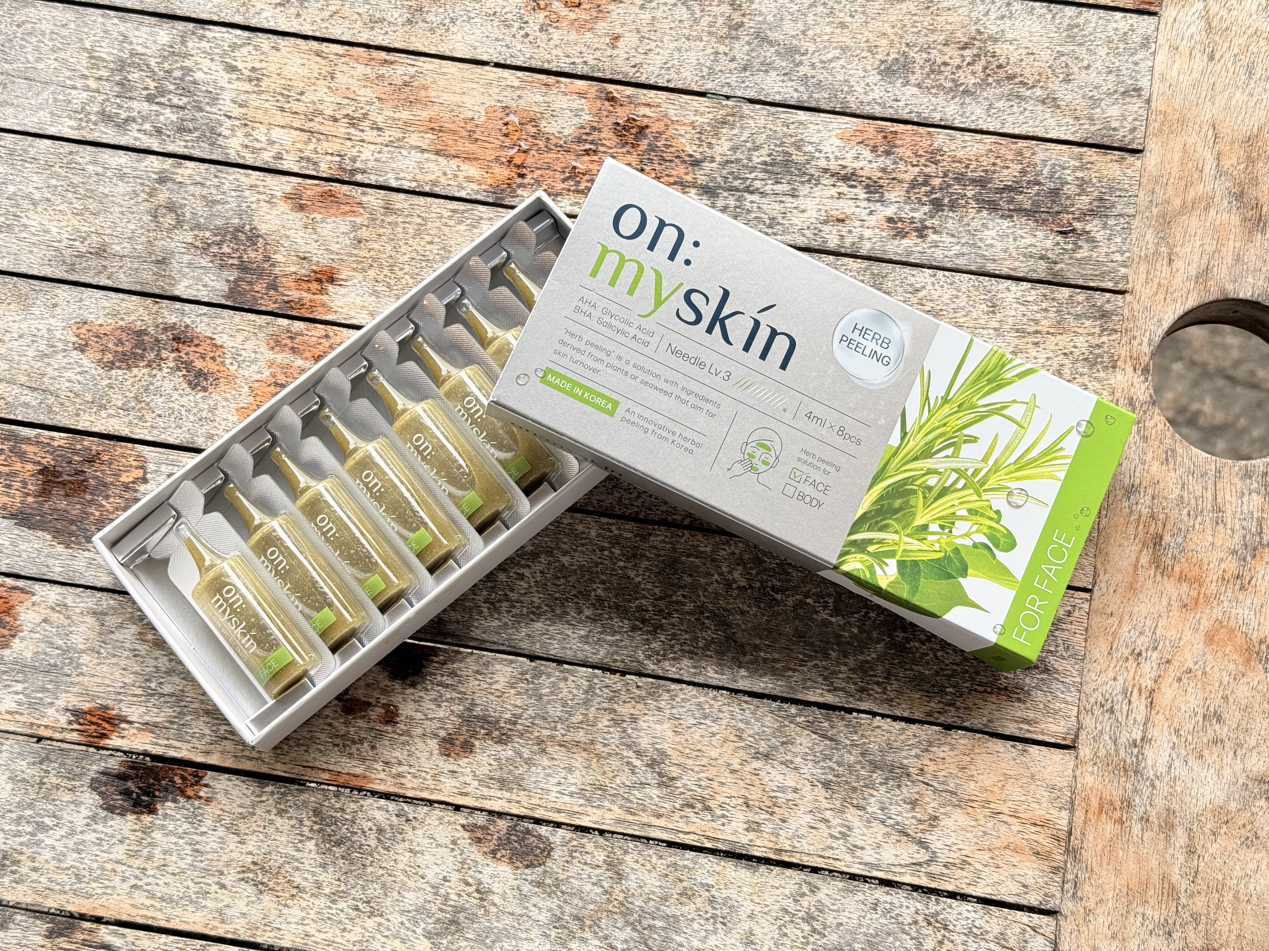 ハーブピーリング/on:myskin/ピーリングを使ったクチコミ（2枚目）