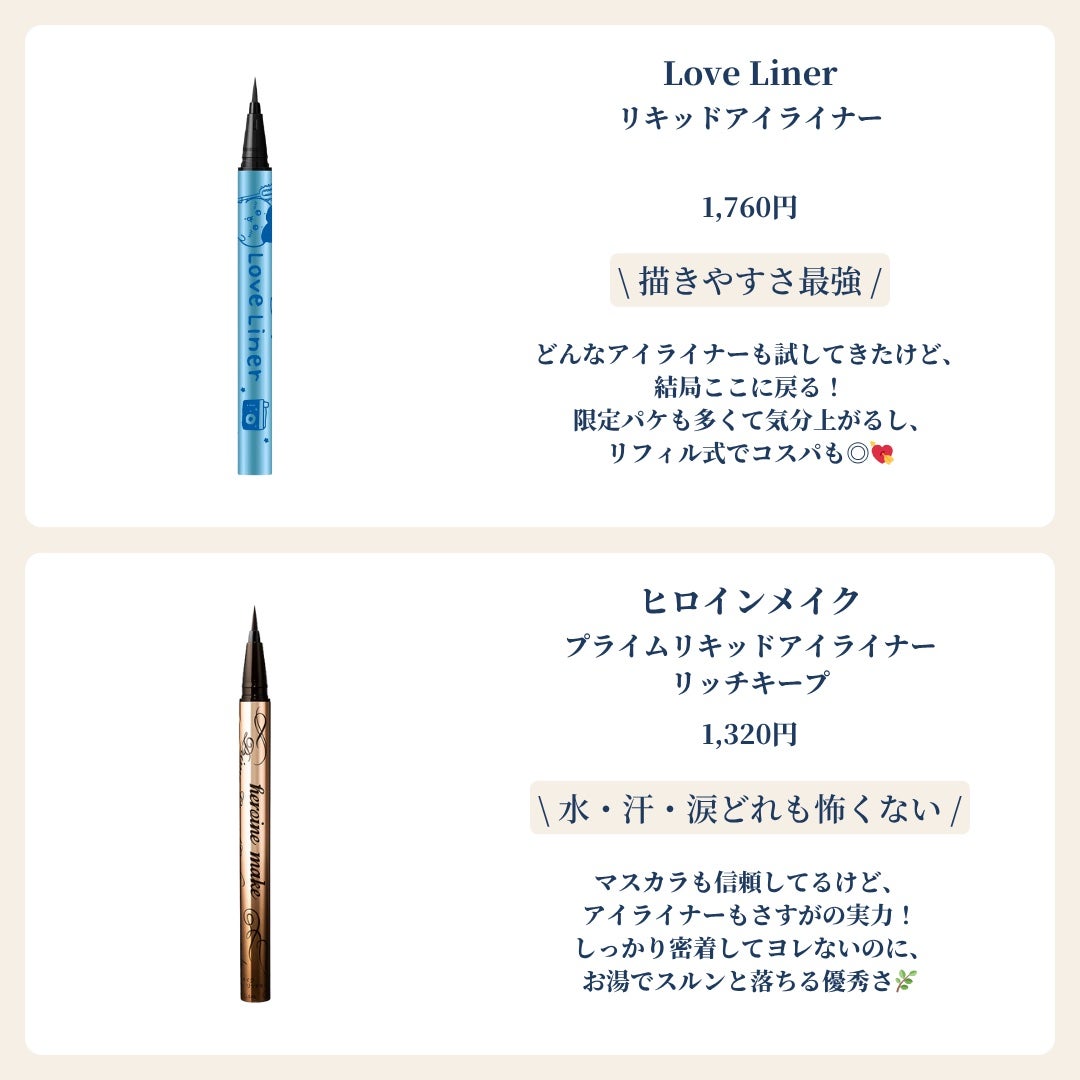 クリーミータッチライナー/キャンメイク/ジェルアイライナーを使ったクチコミ(2枚目)