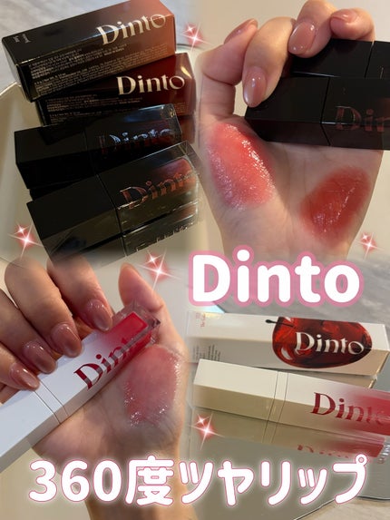 ミラーレスリップオイルグロス/Dinto/リップグロスを使ったクチコミ(1枚目)