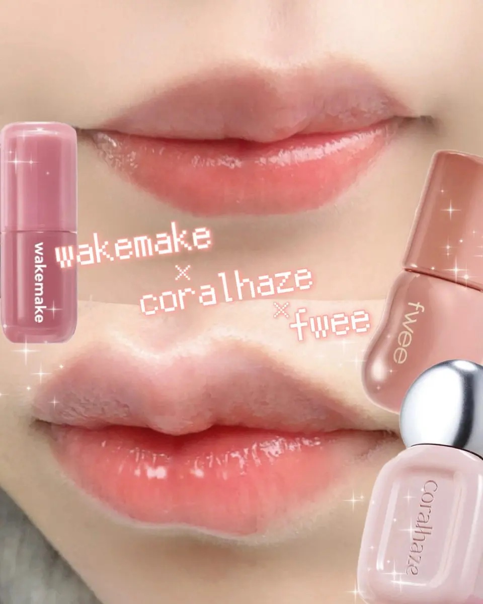 ウォータフルグロウティント/wakemake/リップティントを使ったクチコミ（1枚目）