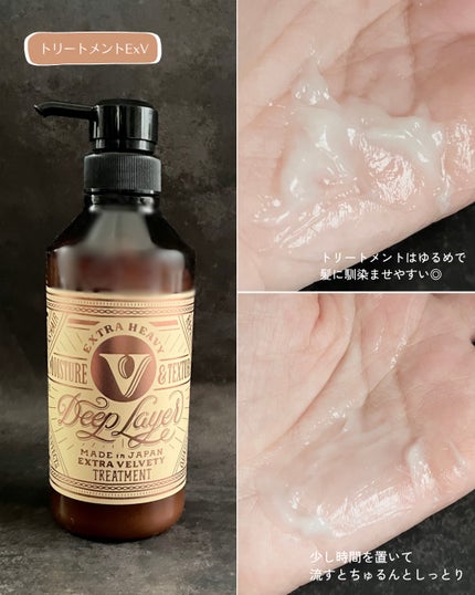 ディープレイヤー シャンプーExV/トリートメントExV 【プロフェッショナルユース】/DeepLayer/サロンシャンプーを使ったクチコミ(4枚目)