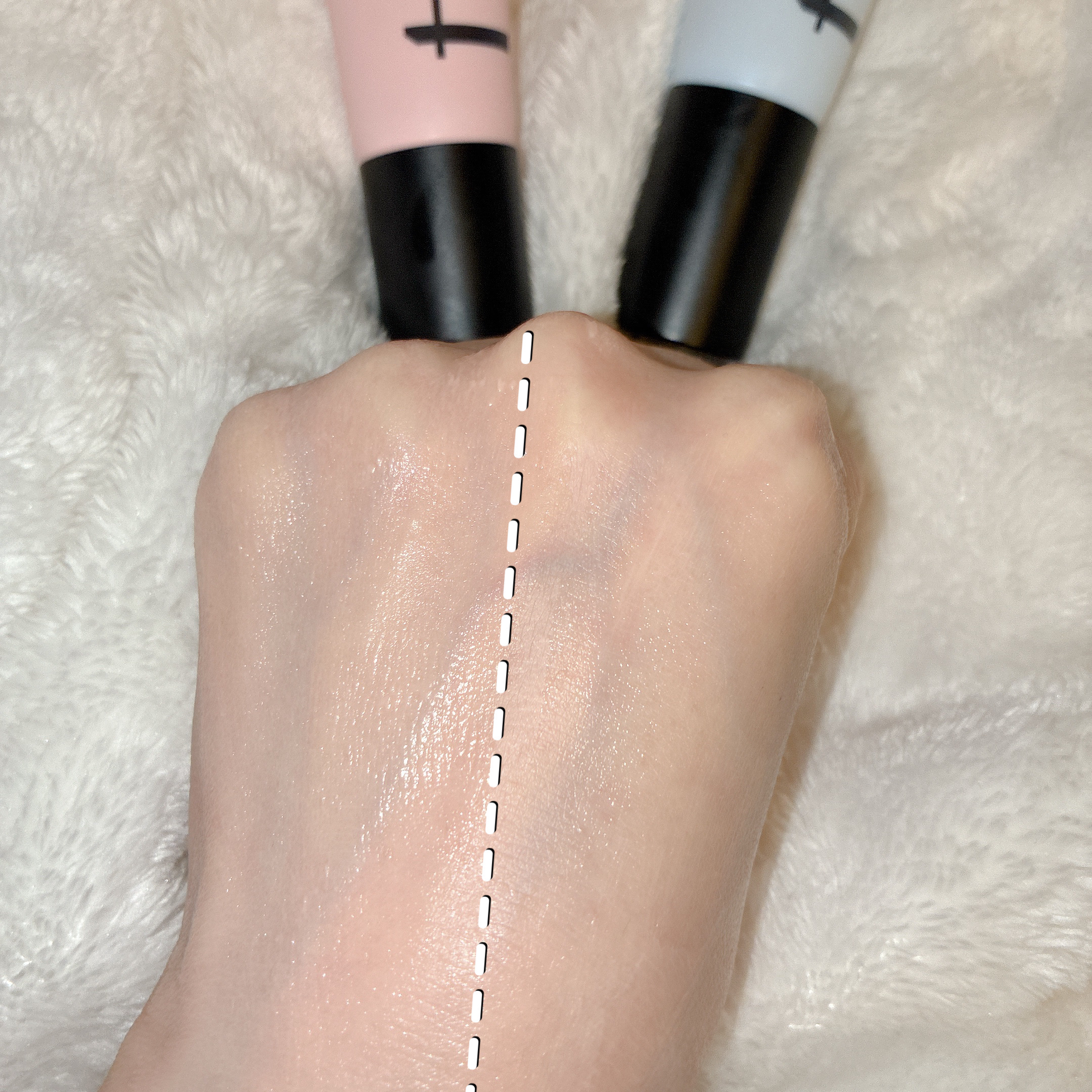 デリケートシルクベールアートプライマー/TFIT/化粧下地を使ったクチコミ（3枚目）