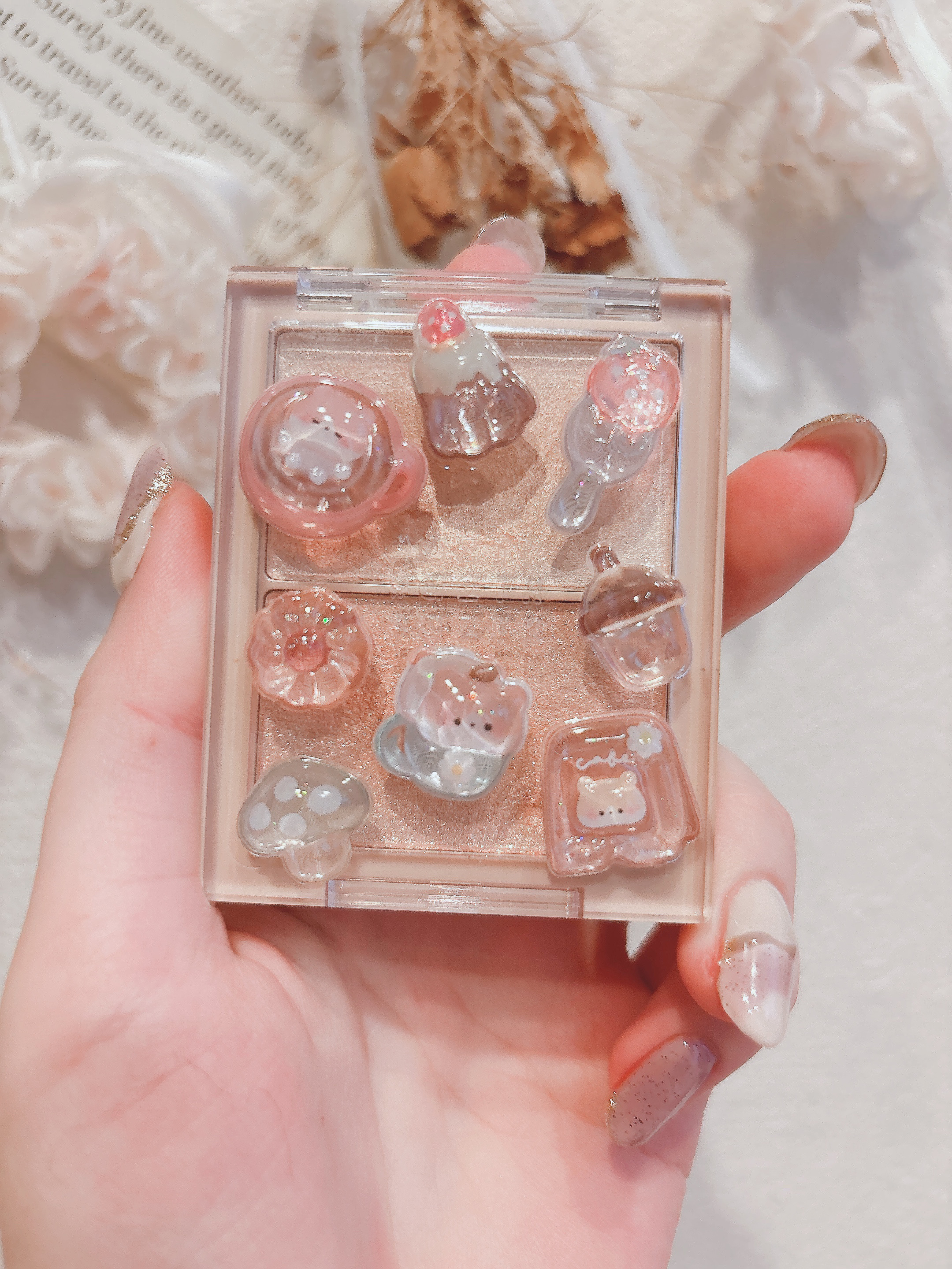 N&D パールハイライト 02 ゴールドシャンパーニュ/aZTK/パウダーハイライトを使ったクチコミ（1枚目）