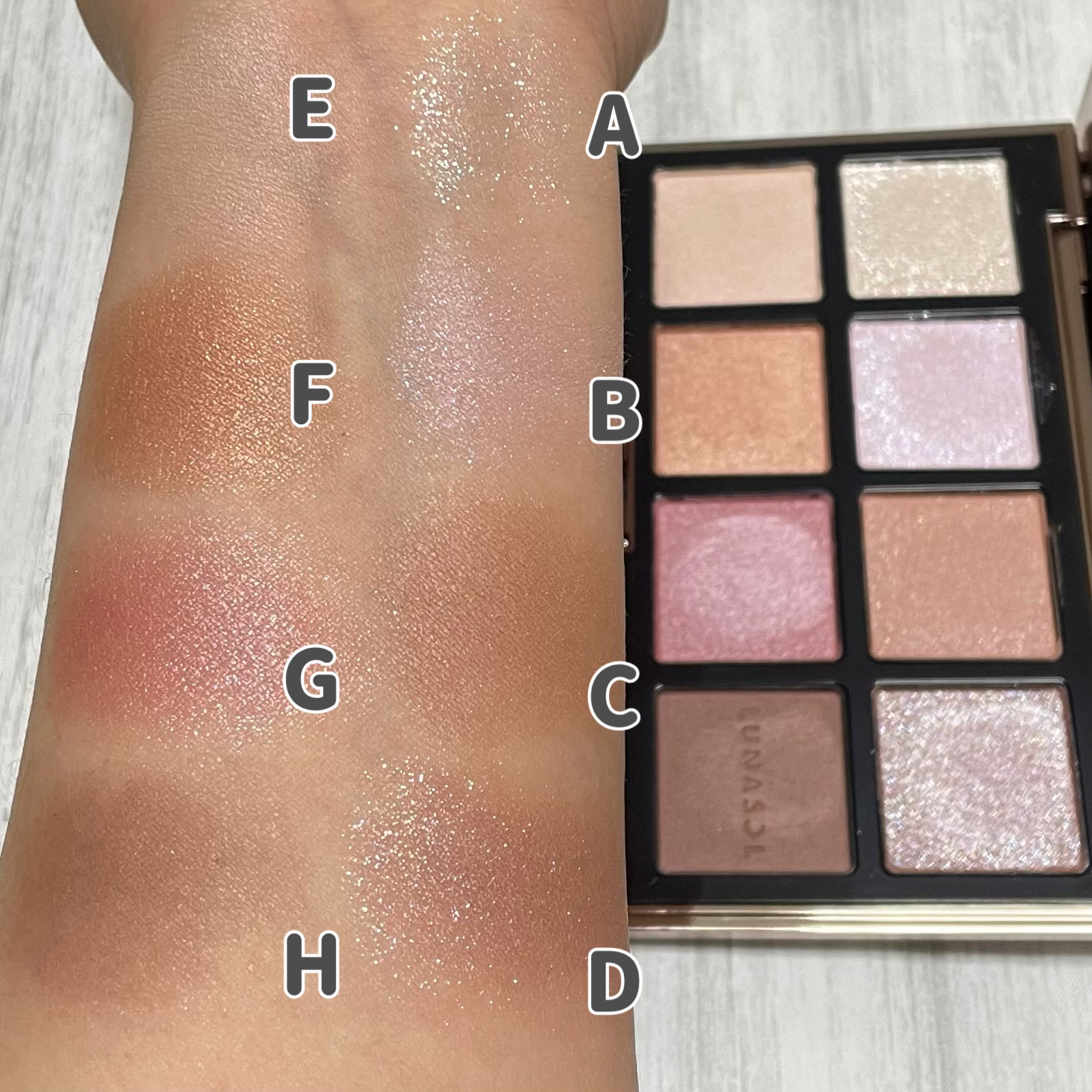 ルナソル アイカラーレーション スペシャルエディション/LUNASOL/アイシャドウパレットを使ったクチコミ（2枚目）