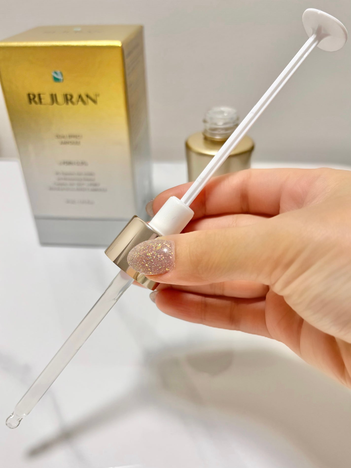 デュアル エフェクト アンプル/REJURAN COSMETICS/美容液を使ったクチコミ(4枚目)