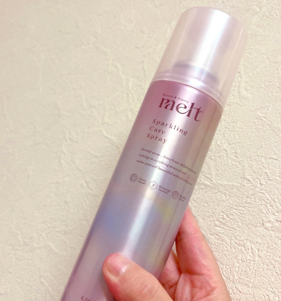 メルト スパークリングケアスプレー/melt/頭皮ケアを使ったクチコミ(1枚目)