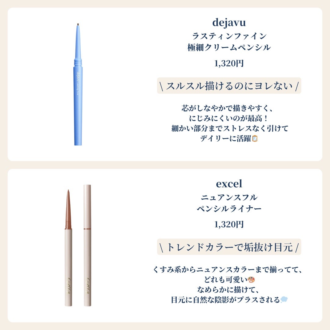 クリーミータッチライナー/キャンメイク/ジェルアイライナーを使ったクチコミ(5枚目)