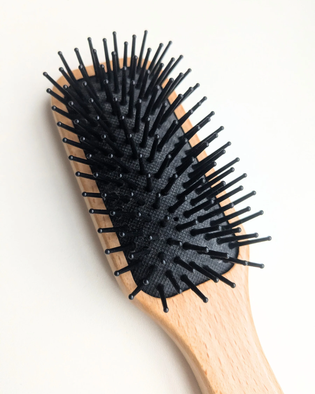 ブナ材ヘアブラシ/無印良品/ヘアブラシを使ったクチコミ(4枚目)