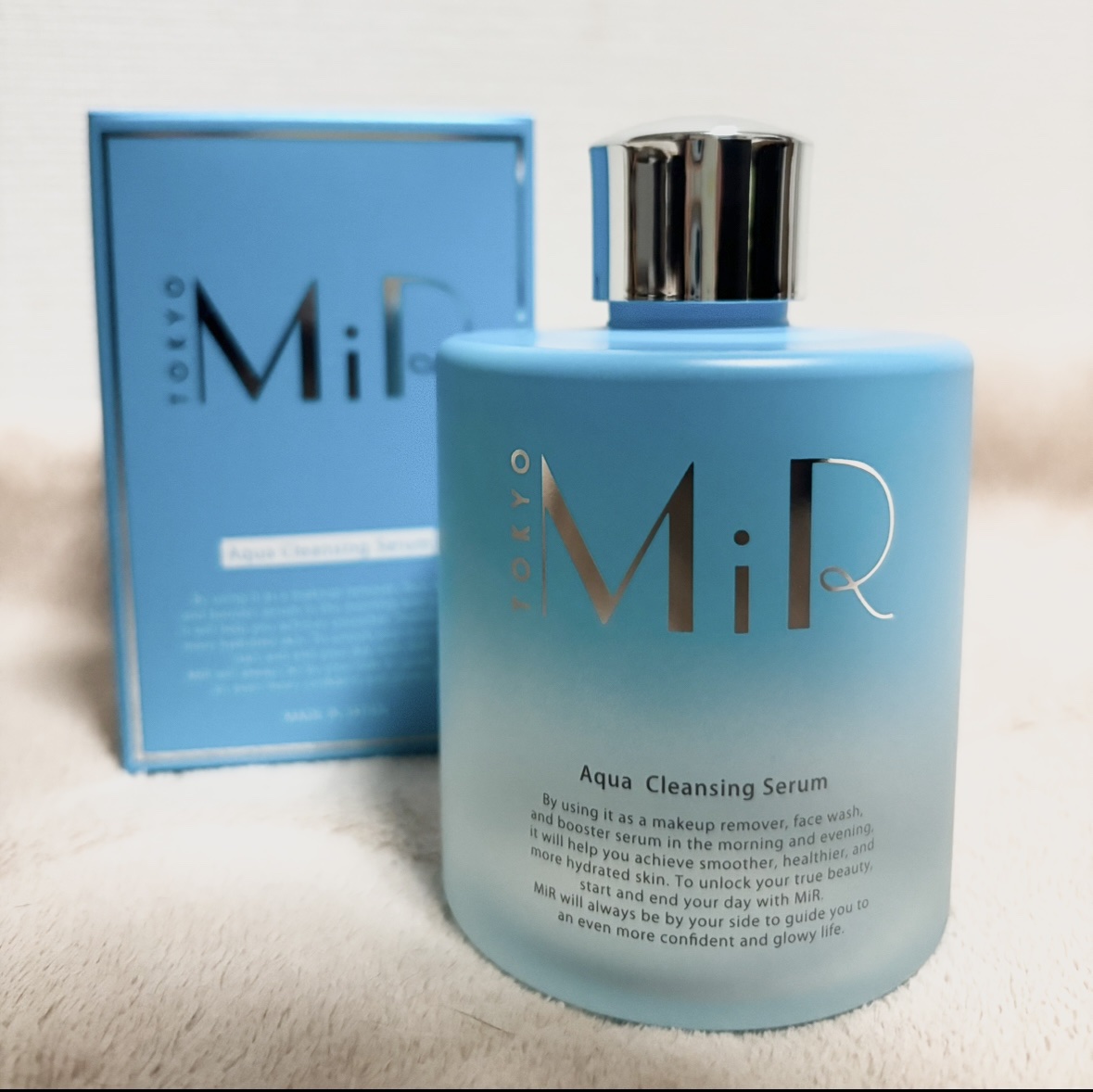 MiR アクアクレンジングセラム/MiR/クレンジングウォーターを使ったクチコミ（1枚目）
