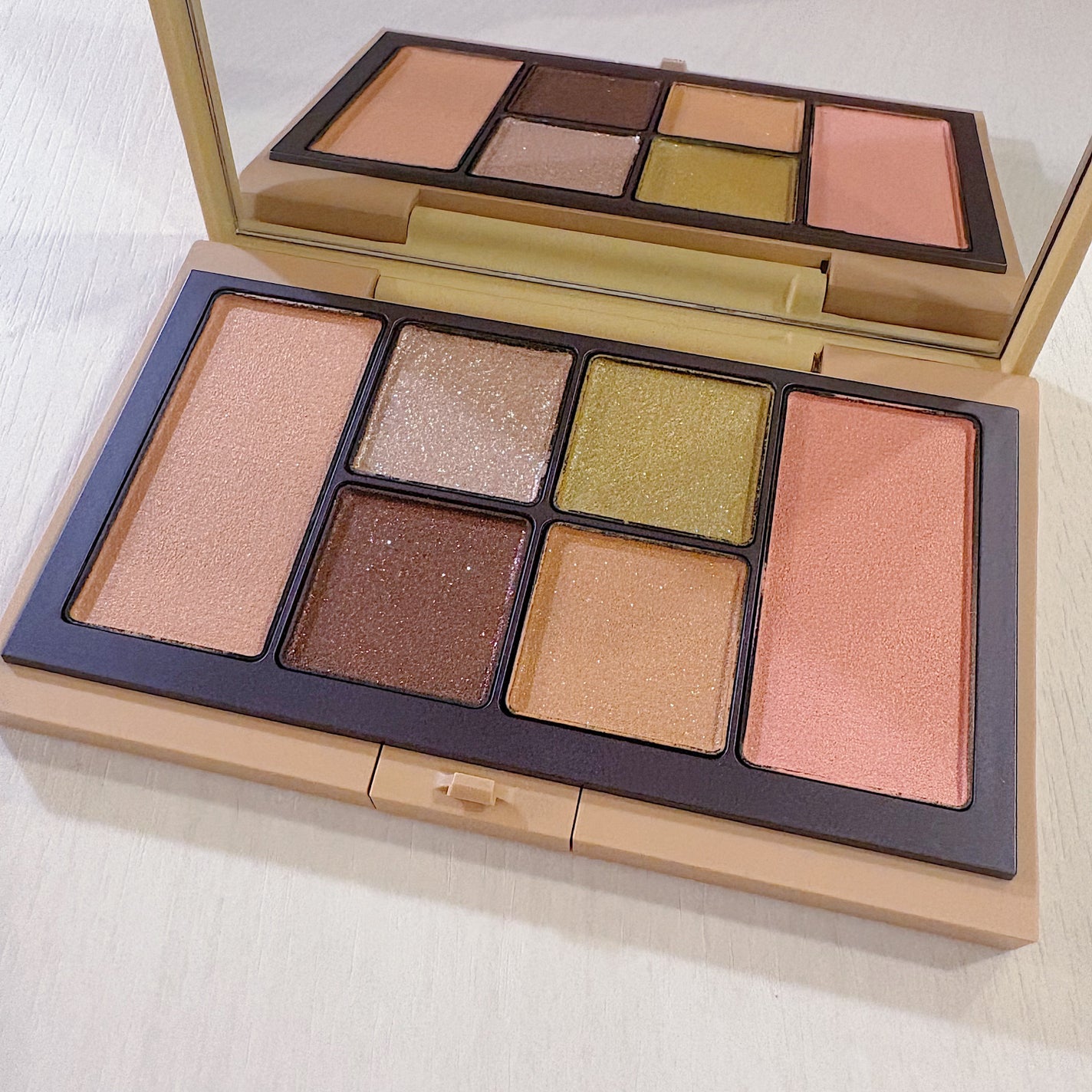 RMK ブリーズ ブリス エスケープ アイズ & ブラッシュ パレット/RMK/マルチパレットを使ったクチコミ(4枚目)