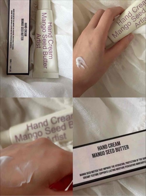 パフュームシルキーハンドクリーム/hetras/ハンドクリームを使ったクチコミ（3枚目）