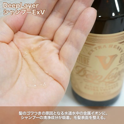 ディープレイヤー シャンプーExV/トリートメントExV 【プロフェッショナルユース】/DeepLayer/サロンシャンプーを使ったクチコミ(3枚目)