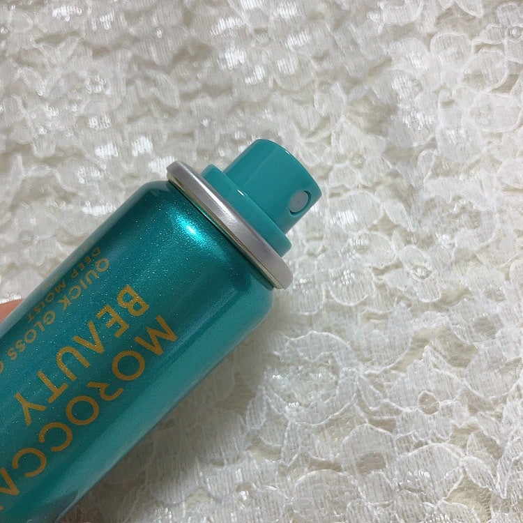 モロッカンビューティ ディープモイスト クイックグロス オイルスプレー/モロッカンビューティ/ヘアスプレーを使ったクチコミ(3枚目)