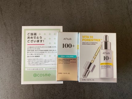 ビタミン10 PORESTRIX セラム/Anua/美容液を使ったクチコミ(1枚目)