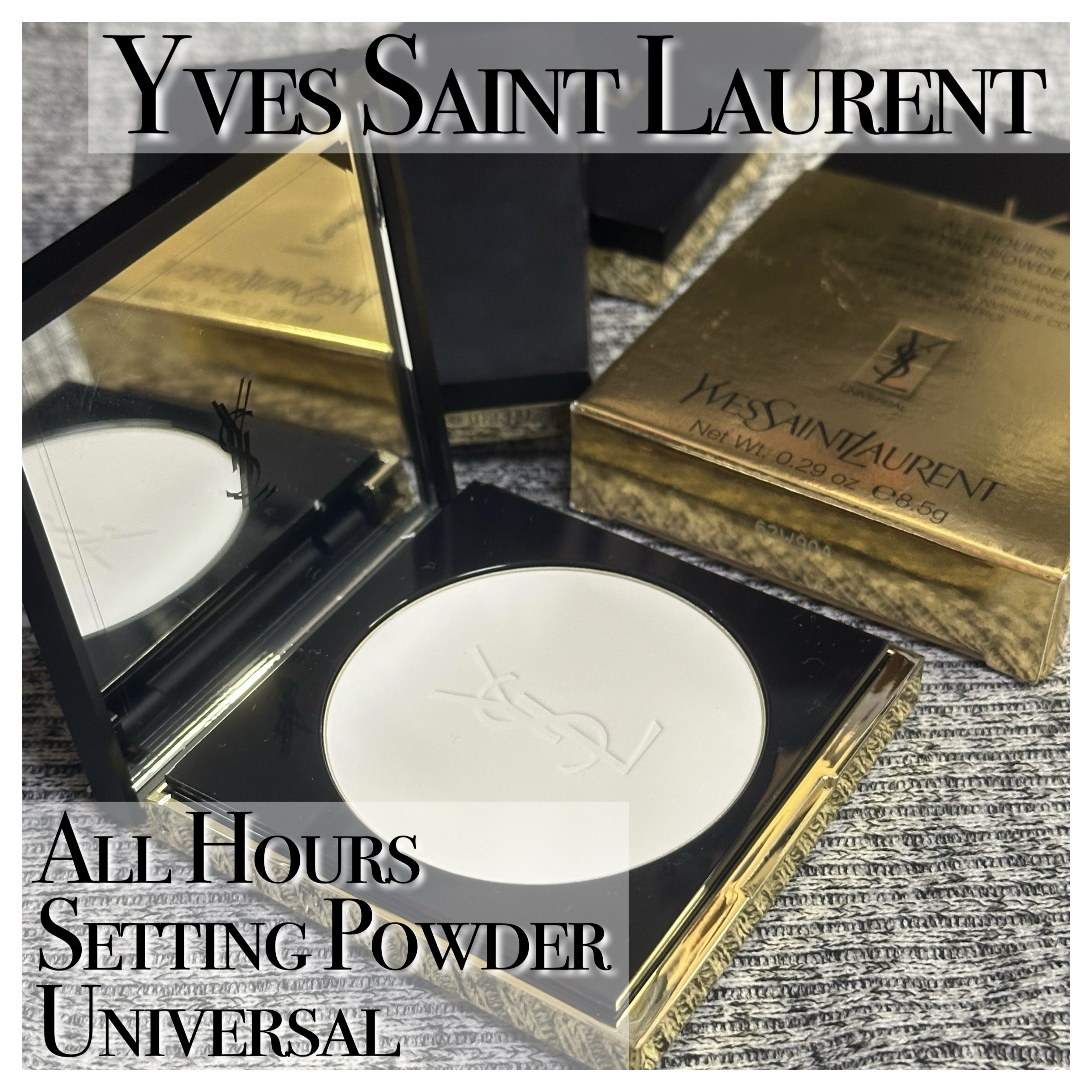 YVES SAINT LAURENT BEAUTE アンクル ド ポー オール アワーズ セッティングパウダーのクチコミ「#イブサンローラン
#YvesSaintLaurent
#オールアワーズセッティングパウダー
.....」（1枚目）