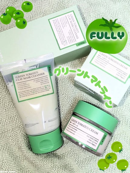 グリーントマトクレイマスククレンザー/FULLY/洗い流すパック・マスクを使ったクチコミ(1枚目)