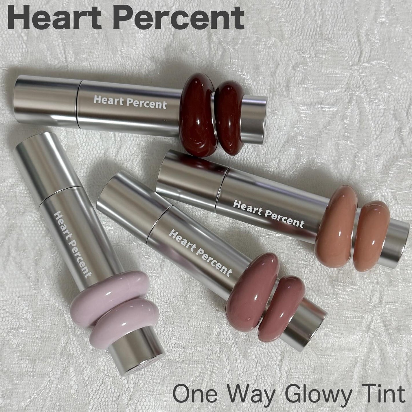 ドットオンムードワンウェイグロイティント/Heart Percent/リップティントを使ったクチコミ(1枚目)