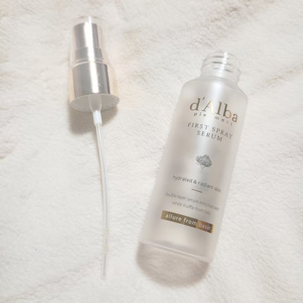 ダルバ ホワイトトリュフファーストスプレーセラム/ダルバ/ミスト状化粧水を使ったクチコミ(1枚目)