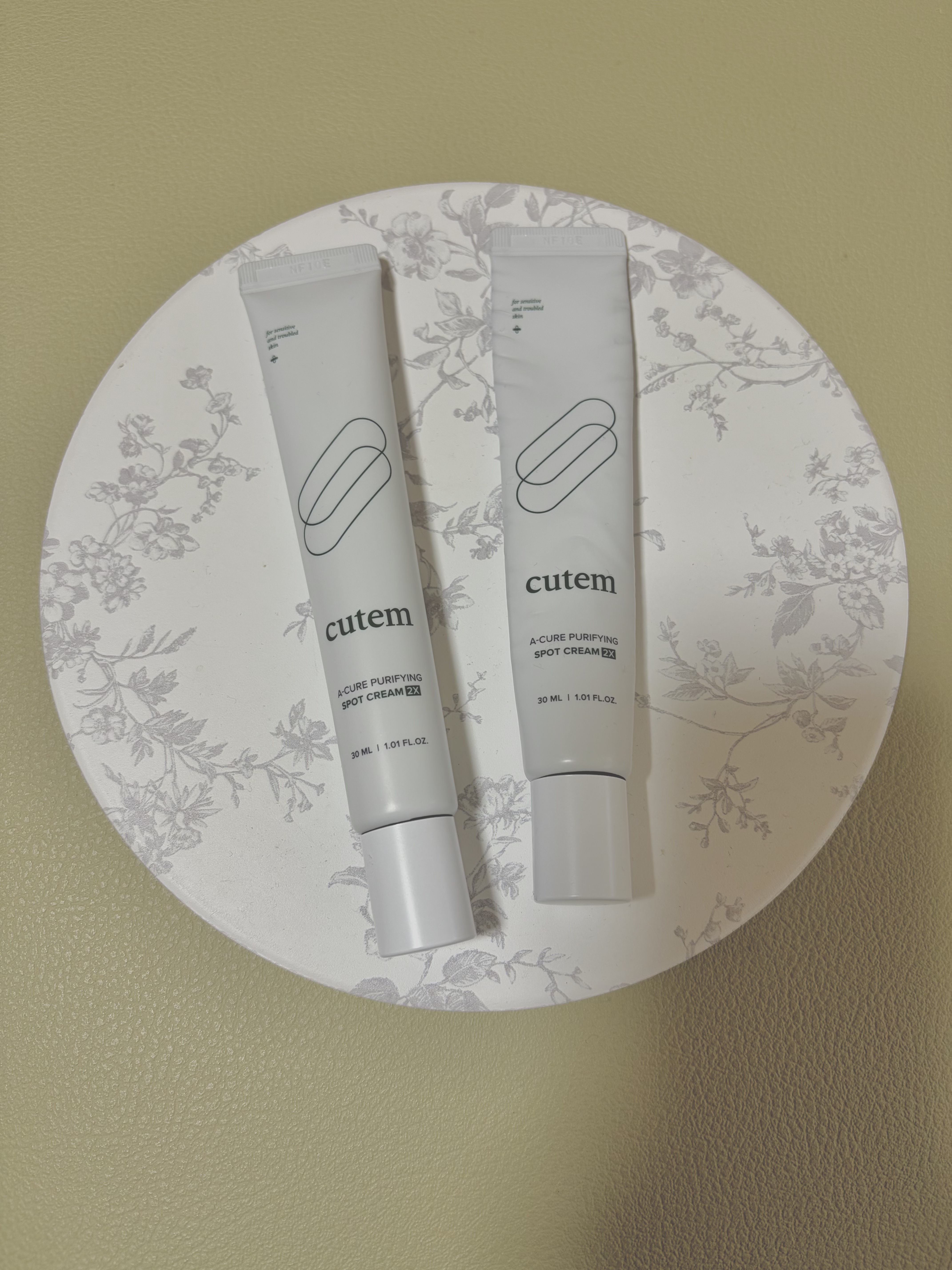 エーキュアピュリファイングスポットクリームツーエックス/cutem/フェイスクリームを使ったクチコミ（1枚目）