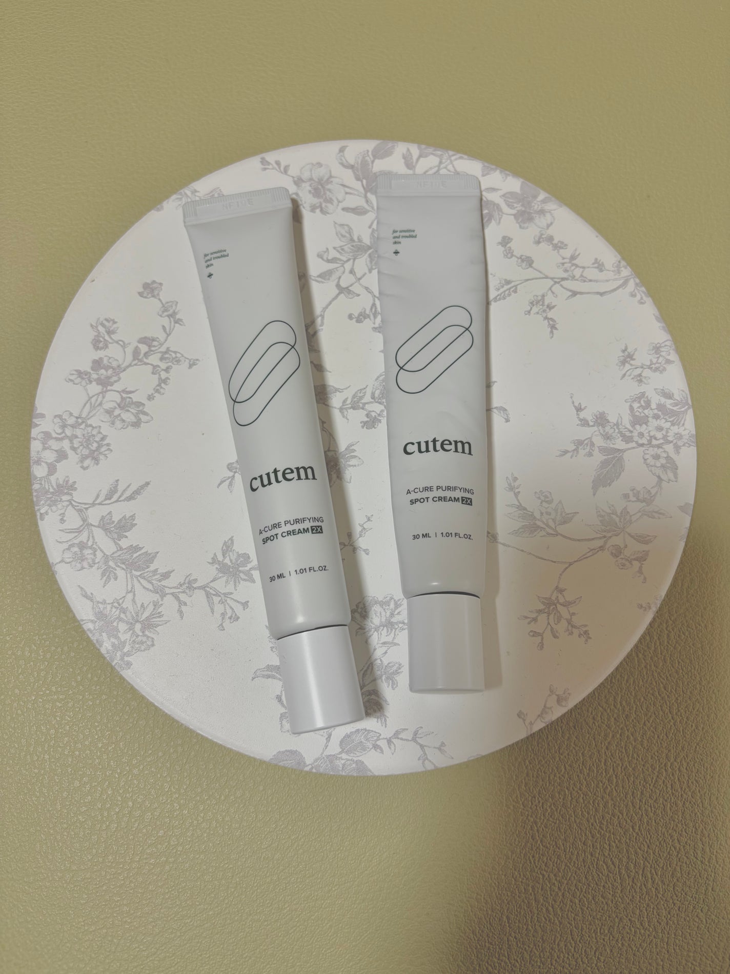 エーキュアピュリファイングスポットクリームツーエックス/cutem/フェイスクリームを使ったクチコミ(1枚目)
