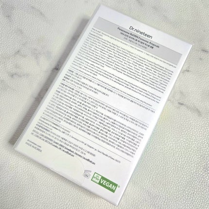 ReDRNエクソソームアンプル/Dr.nineteen/美容液を使ったクチコミ(2枚目)