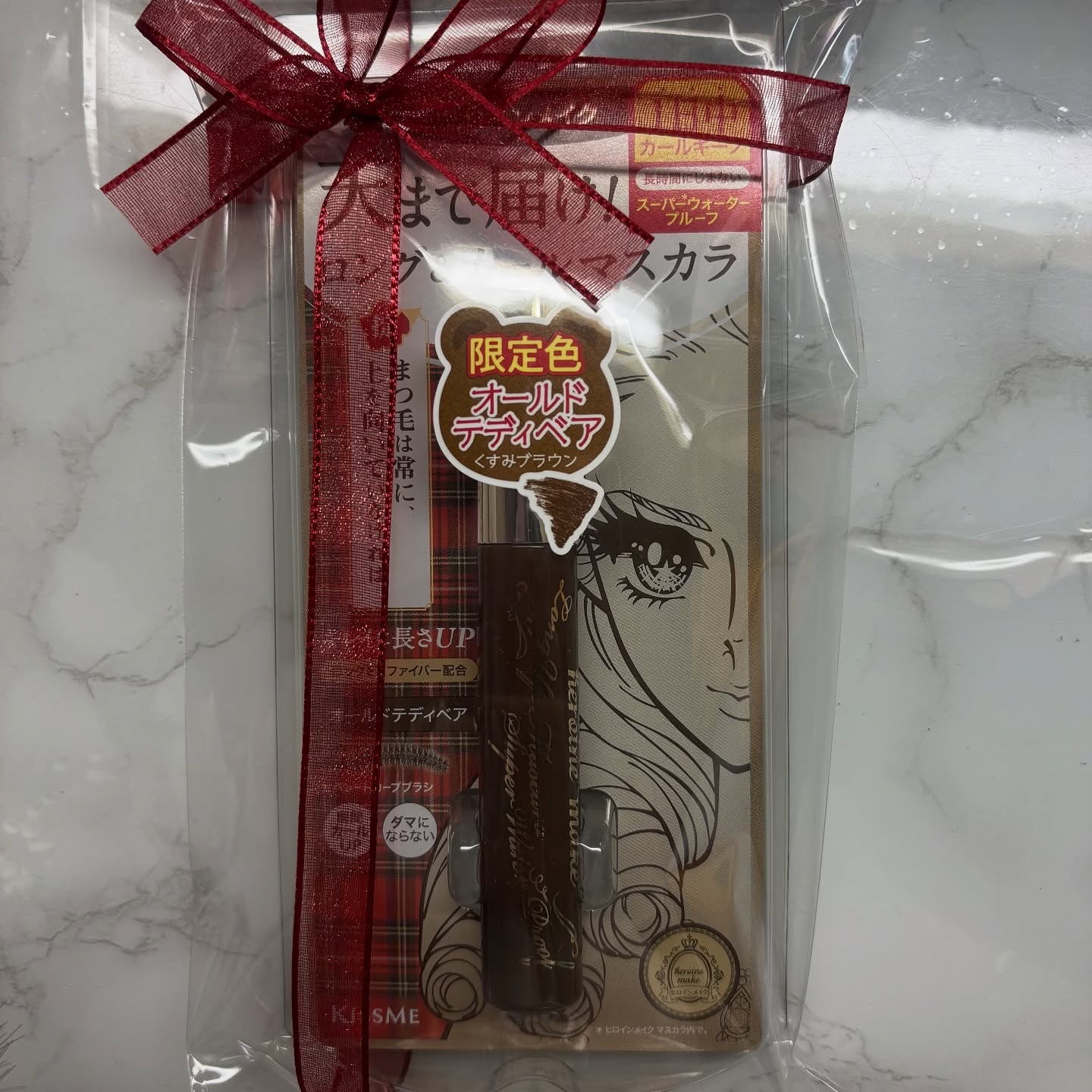 ロング＆カールマスカラ アドバンストフィルム 02 ブラウン/ヒロインメイク/マスカラを使ったクチコミ（1枚目）