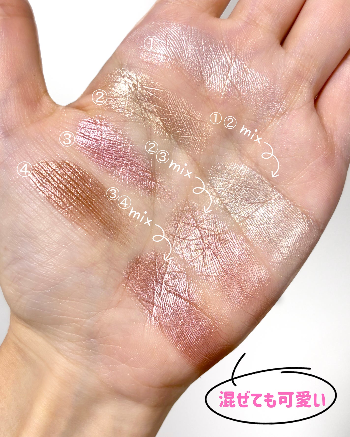 ディオール バックステージ フェイス グロウ パレット/Dior/ハイライトを使ったクチコミ(5枚目)