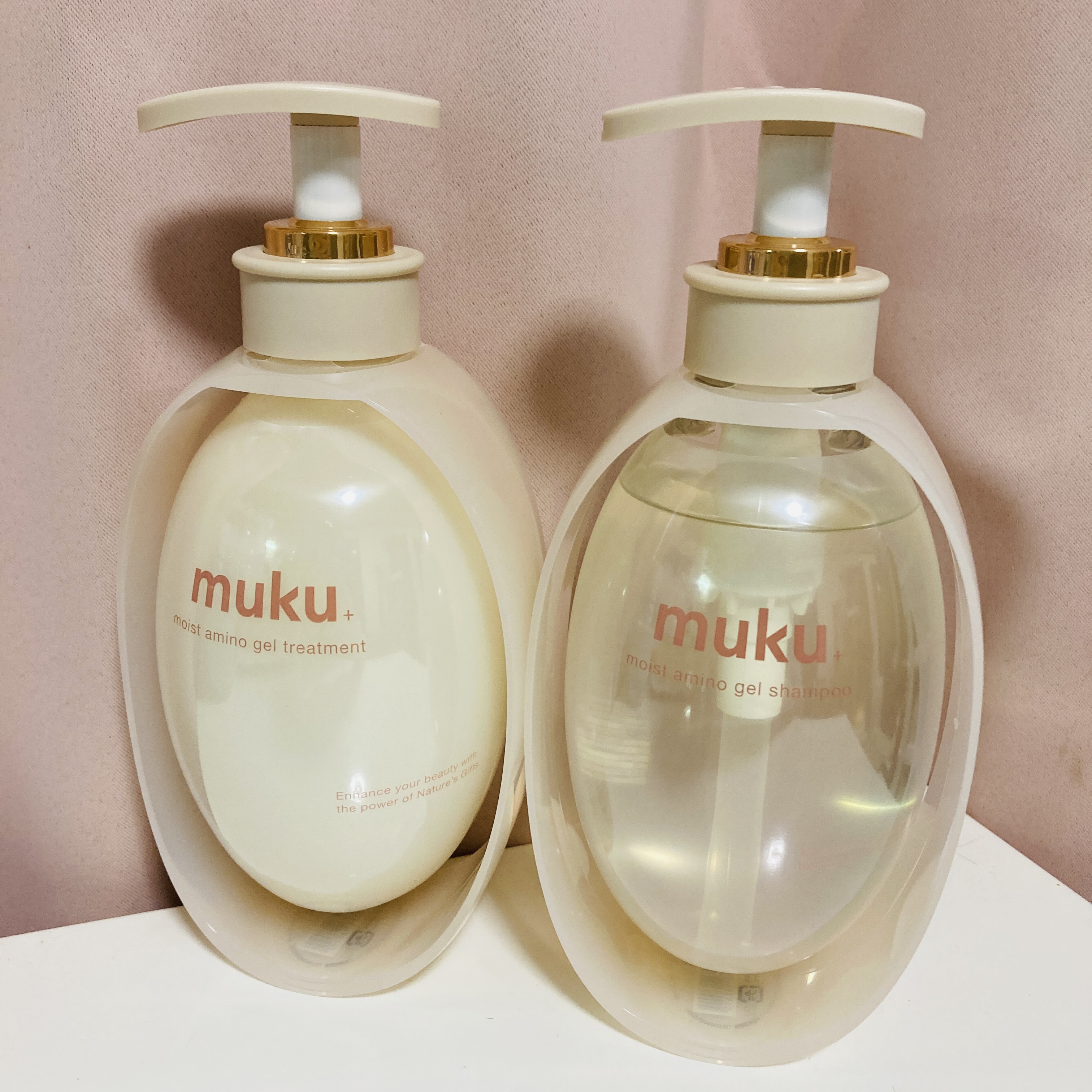 ムク+　モイスト　アミノジェル　シャンプー/ヘアトリートメント/muku+/市販シャンプーを使ったクチコミ（1枚目）