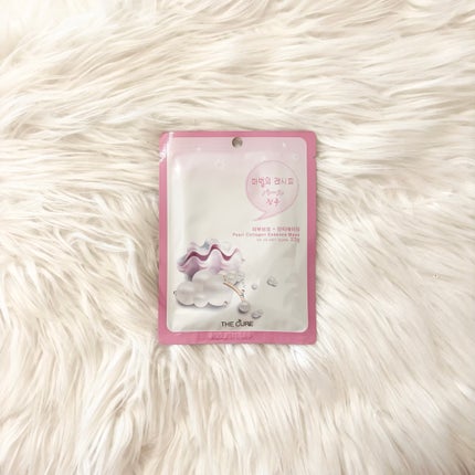 パールコラーゲンエッセンスマスク/THE CURE(ザキュア)/シートマスク・パックを使ったクチコミ(1枚目)