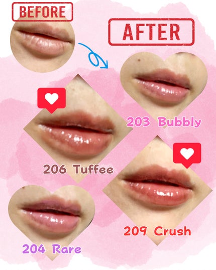 デュー ドロップ ティント/Coralhaze/リップティントを使ったクチコミ(3枚目)