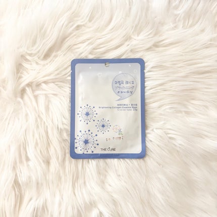 ブライトニングコラーゲンエッセンスマスク/THE CURE(ザキュア)/シートマスク・パックを使ったクチコミ(1枚目)