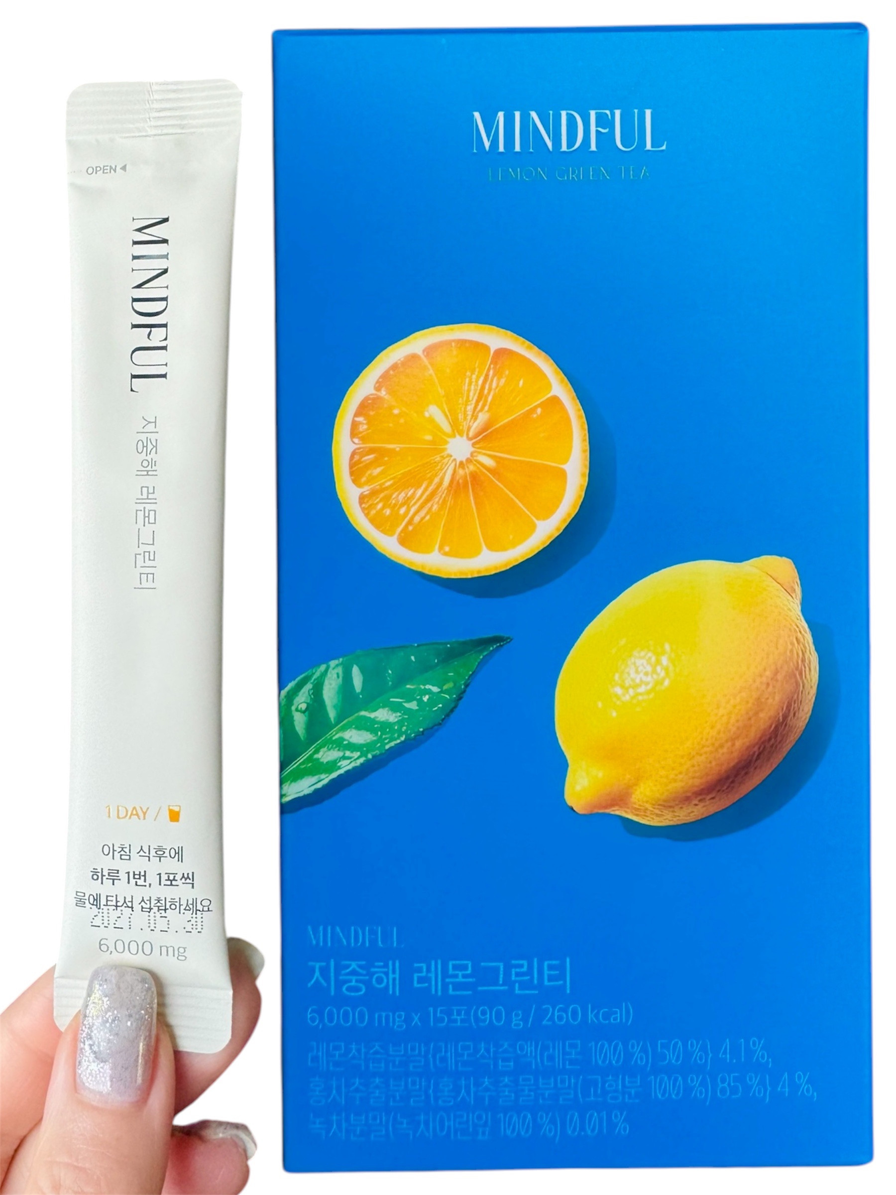 マインドフル地中海レモングリーンティー /FOODOLOGY/美容ドリンクを使ったクチコミ（1枚目）