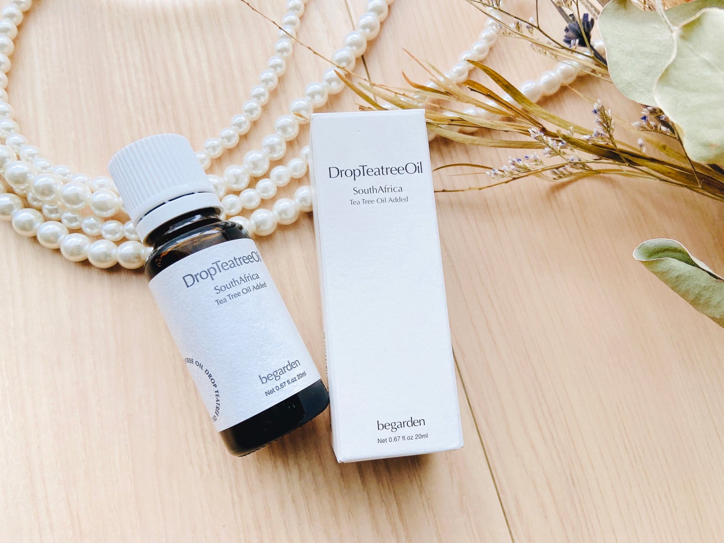 ドロップティーツリーオイル/ビーガーデン/フェイスオイルを使ったクチコミ(2枚目)