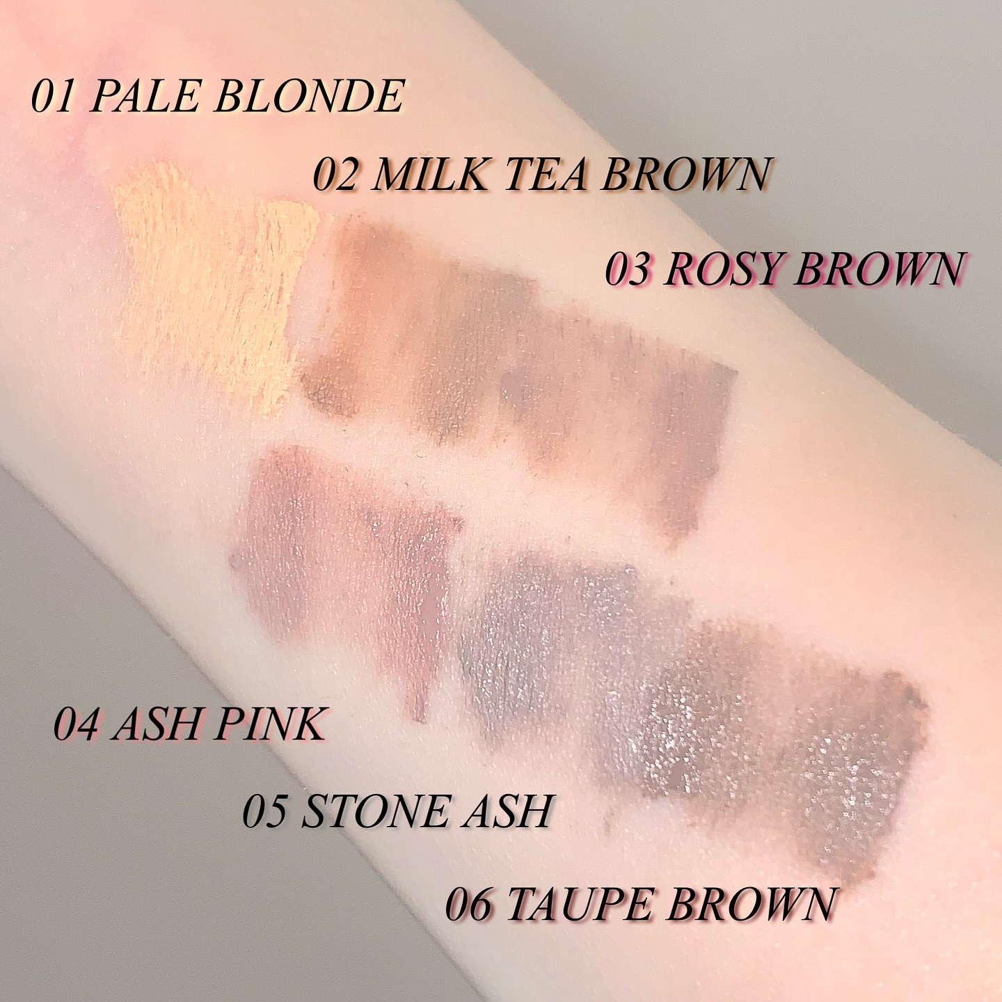 ドットオンムード フェイクアップ ブロウカラー/Heart Percent/眉マスカラを使ったクチコミ（2枚目）