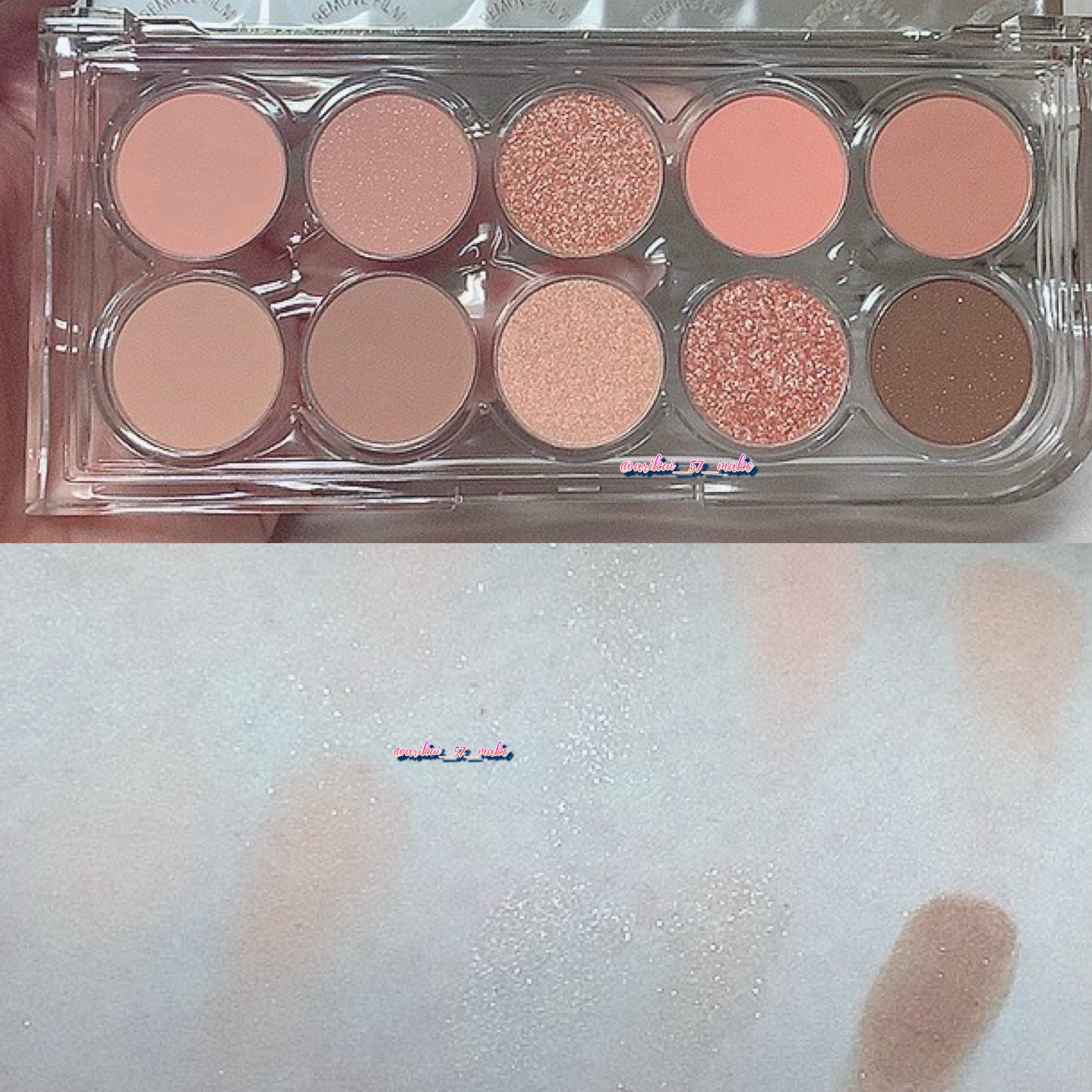 ライトオンアイズシャドウパレット/ルミル/アイシャドウパレットを使ったクチコミ（3枚目）