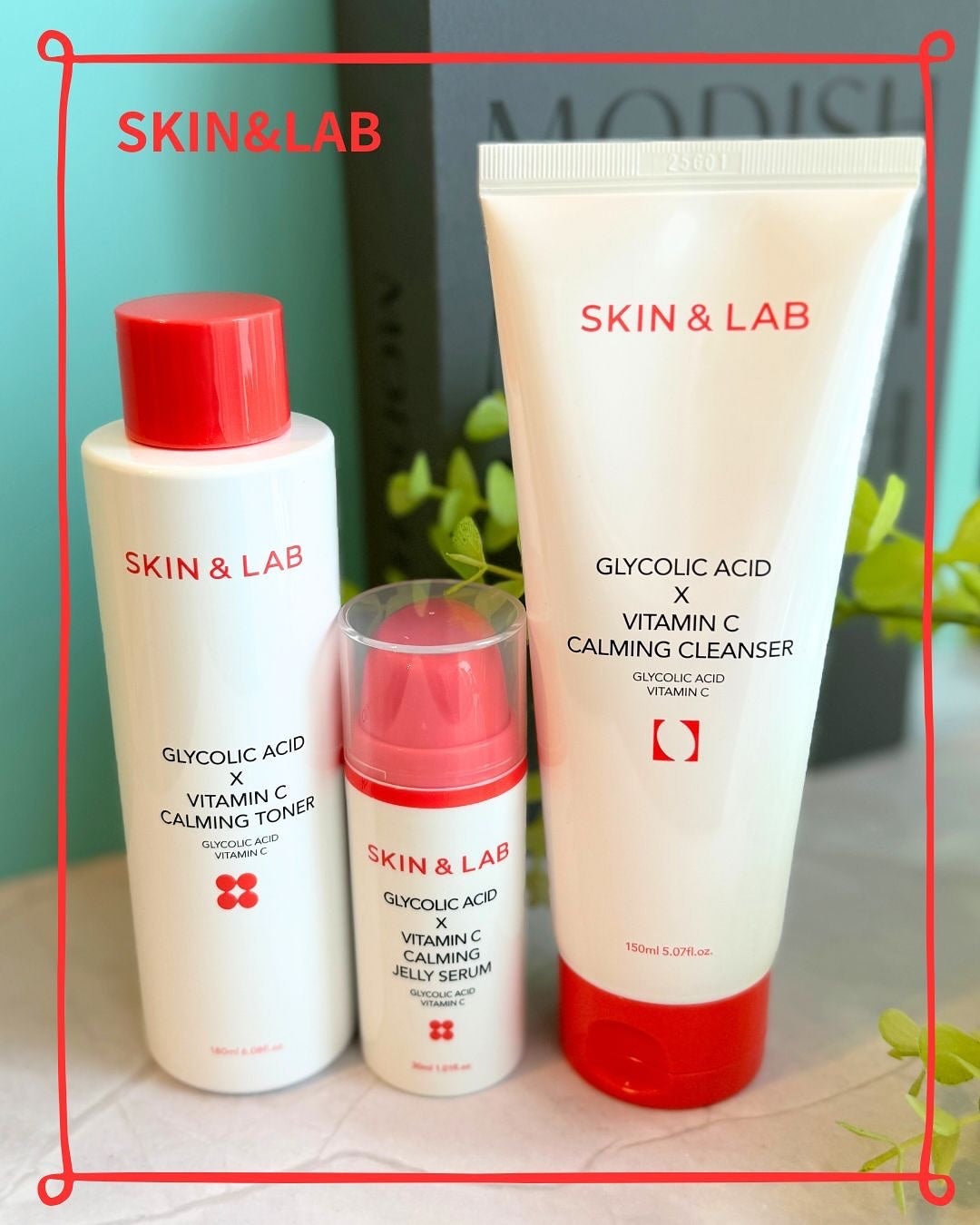 グリコール酸×ビタミンC カーミングゼリーセラム/SKIN&LAB/美容液を使ったクチコミ(1枚目)