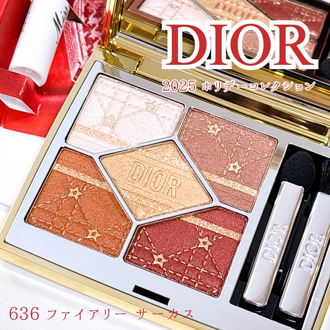 ディオールショウ サンク クルール（ホリデーコレクション 2025 限定品）/Dior/アイシャドウを使ったクチコミ（1枚目）