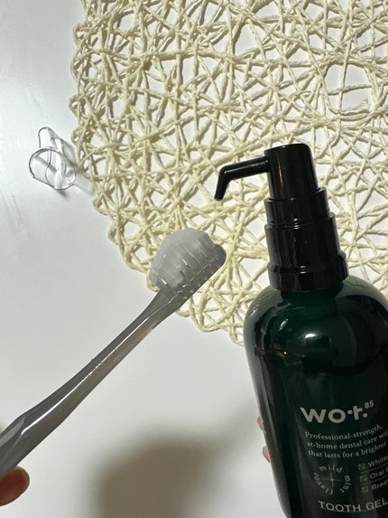 トゥースゲル/WOT.85/歯磨き粉を使ったクチコミ(3枚目)