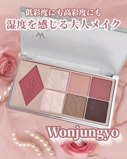 ウォンジョンヨ W デイリームードアップパレット /Wonjungyo/アイシャドウパレットを使ったクチコミ(1枚目)