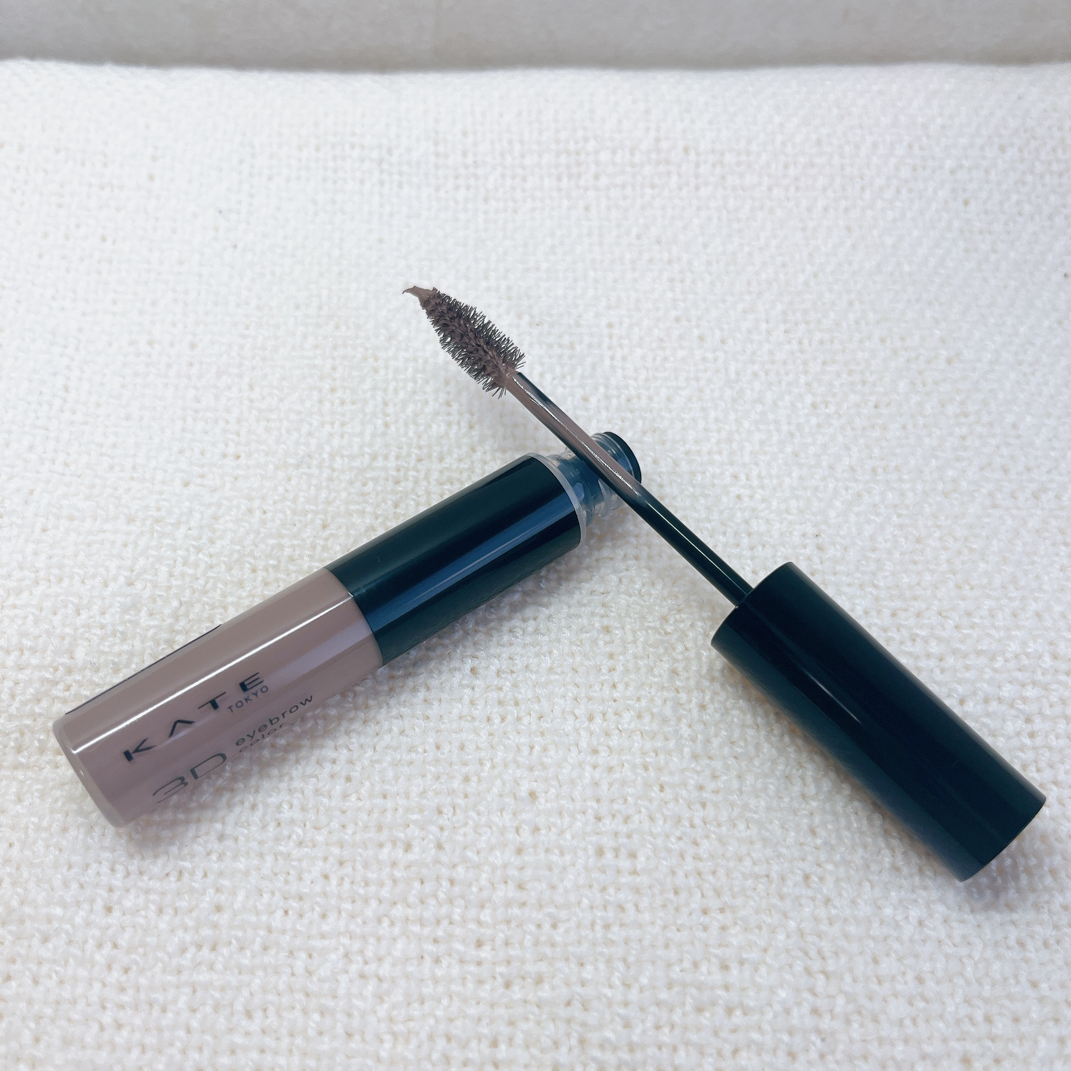 3DアイブロウカラーN/KATE/眉マスカラを使ったクチコミ（2枚目）