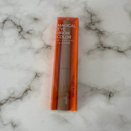 マジカルアイブロウカラー/Fujiko/眉マスカラを使ったクチコミ(1枚目)