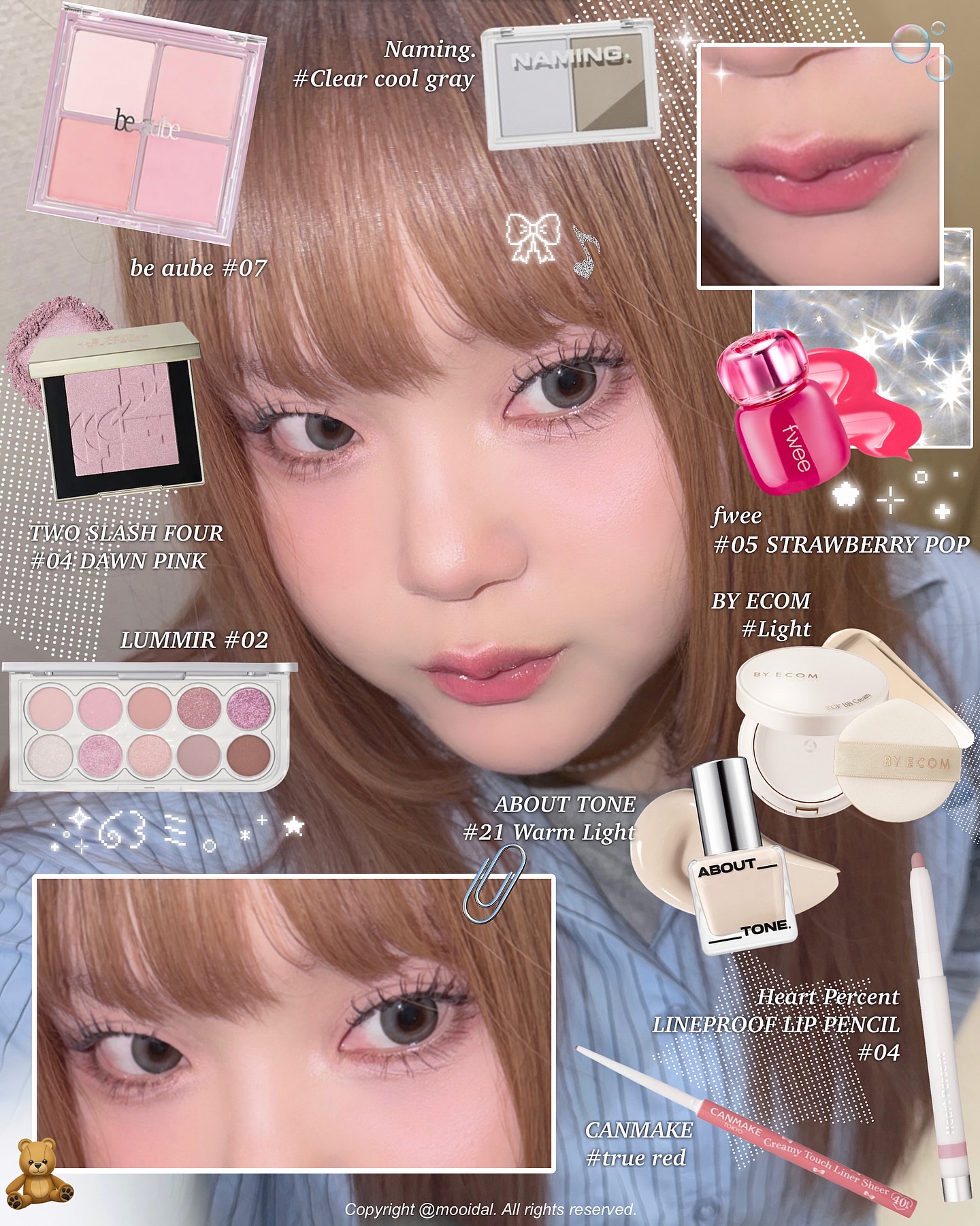 ライトオンアイズシャドウパレット/ルミル/アイシャドウパレットを使ったクチコミ（1枚目）