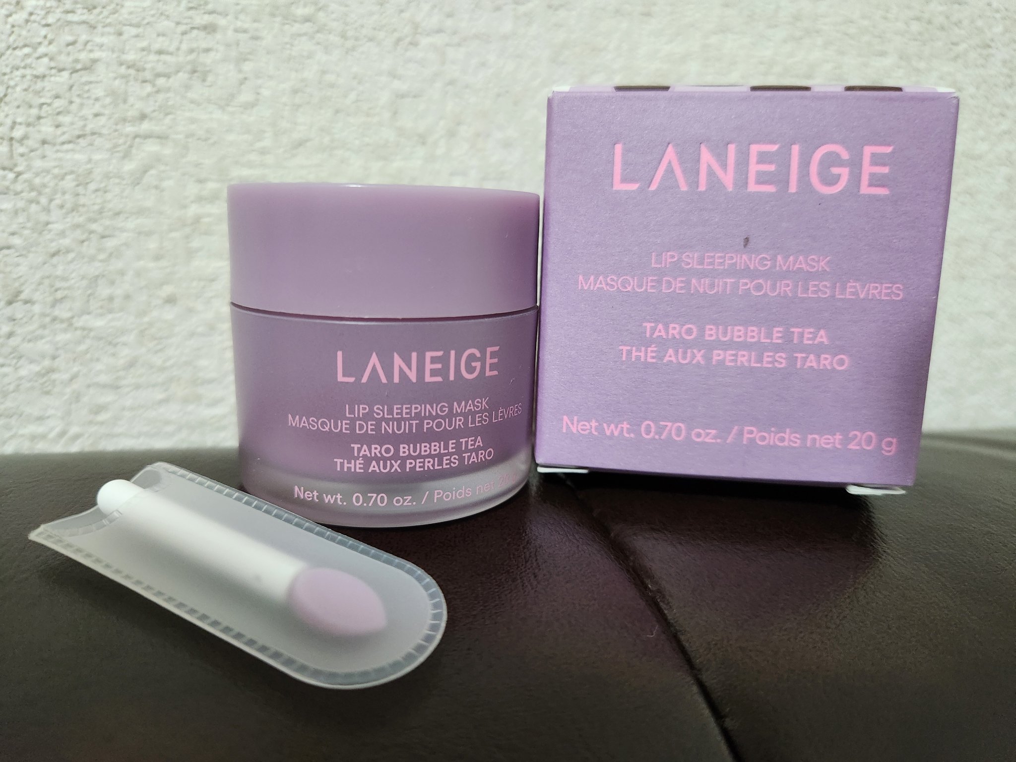 リップスリーピングマスク タピオカミルクティーシリーズ/LANEIGE/リップマスクを使ったクチコミ（1枚目）