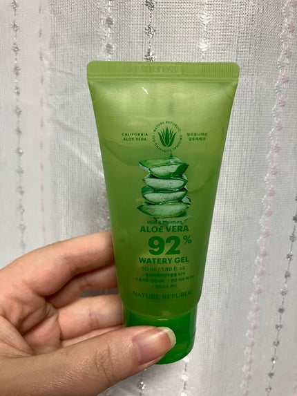 マイルド&モイスチャーアロエジェル/ネイチャーリパブリック/ボディローションを使ったクチコミ(1枚目)