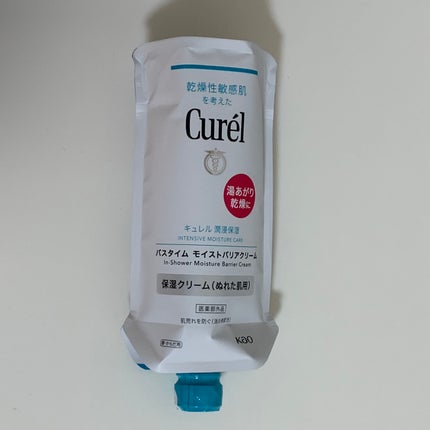 バスタイム モイストバリアクリーム つけかえ用/キュレル/ボディクリームの画像