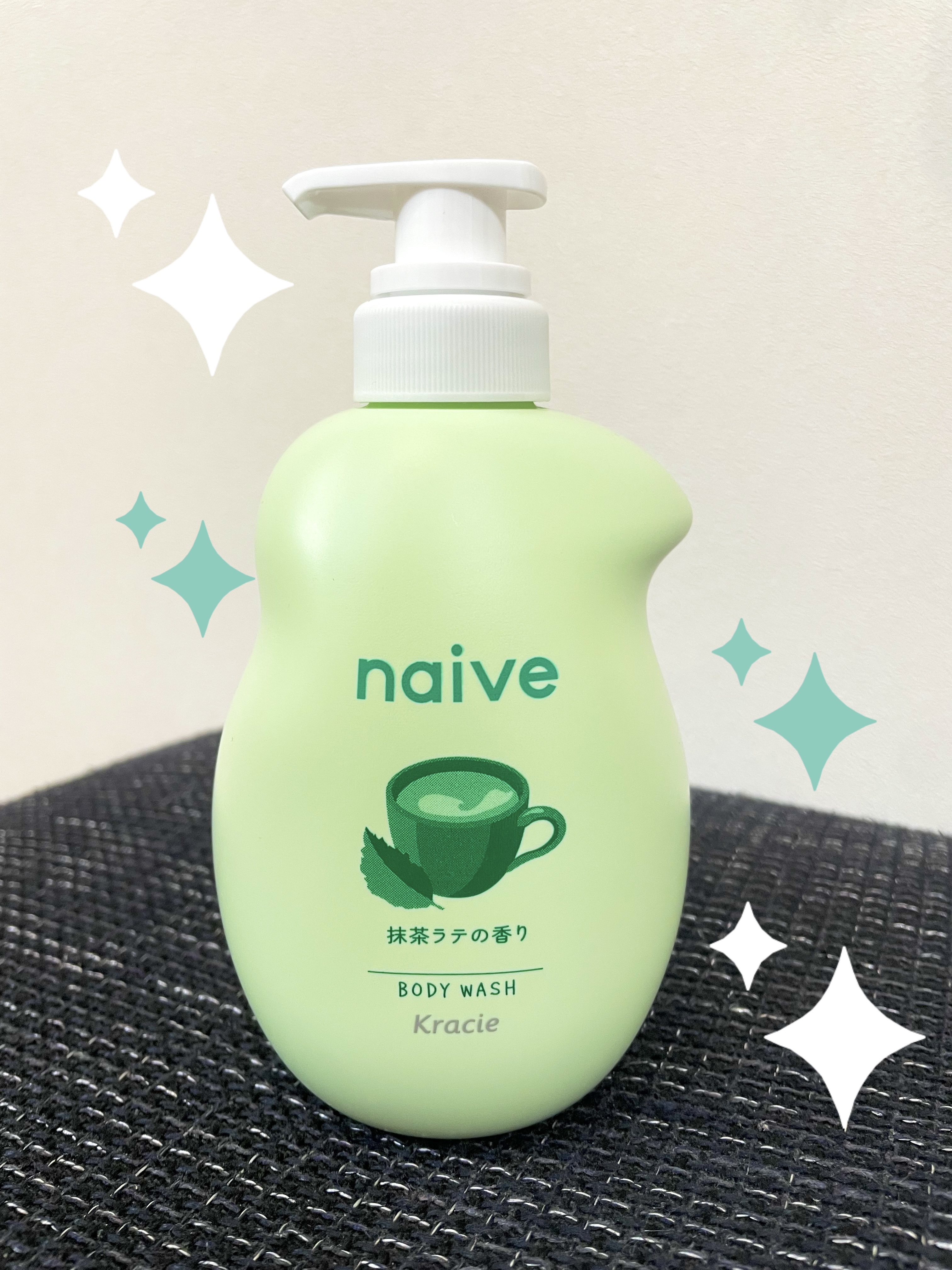 ナイーブ　ボディソープ  （抹茶ラテの香り） ポンプ 530mL/ナイーブ/ボディソープを使ったクチコミ（1枚目）