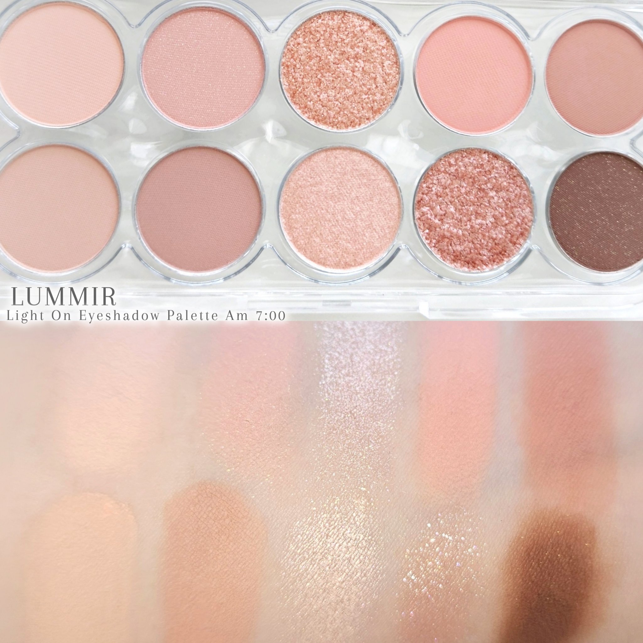 ライトオンアイズシャドウパレット/ルミル/アイシャドウパレットを使ったクチコミ（3枚目）