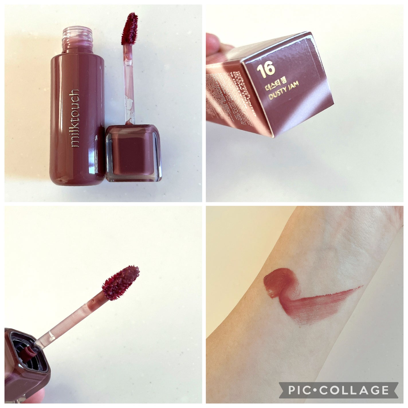 ジェリーフィットティンティッドグロウティント/Milk Touch/リップティントを使ったクチコミ(2枚目)